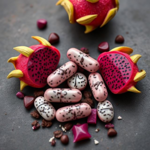 Dragon fruit čokoliek