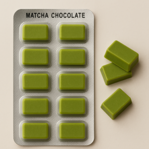 Matcha čokoliek