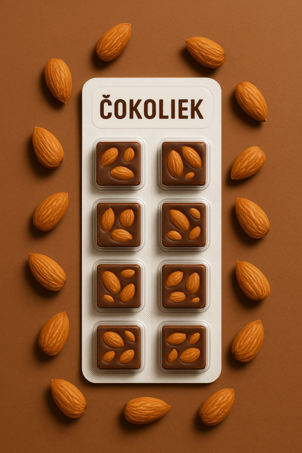 Mandlový čokoliek